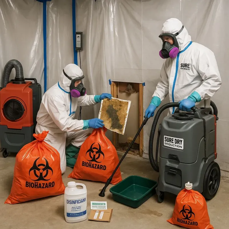 Contaminated Water Handling Protocols process in Poynette, WI
