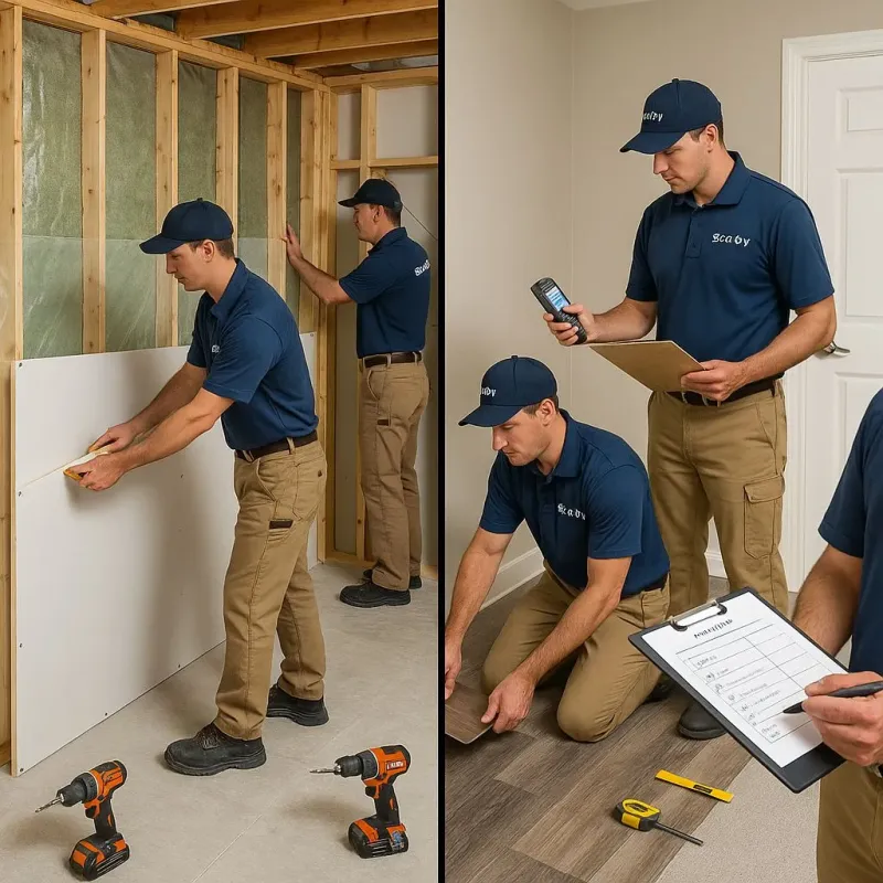 Repairs and Reconstruction process in Poynette, WI